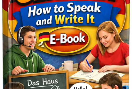 German How to Speak and Write It