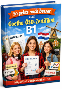 So gehts noch besser zum Goethe-ÖSD-Zertifikat B1