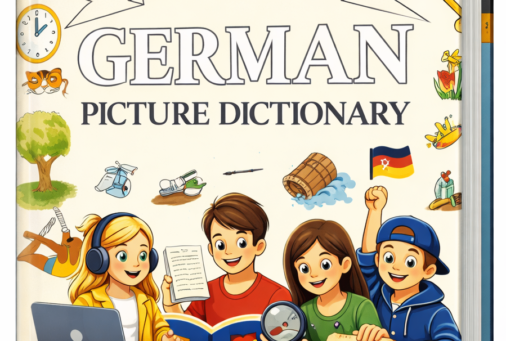 Lets Learn German Picture Dictionary Book