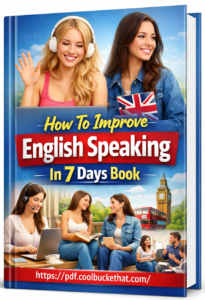 How To Improve English Speaking In 7 Days Book