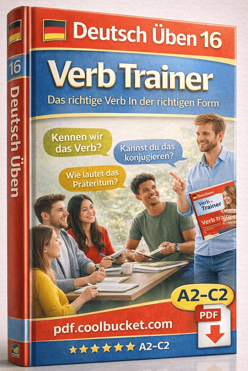 Deutsch Uben 16 Sabine Dinsel Susanne Geiger Verb Trainer Das Richtige Verb In Der Richtigen Form A2-C2